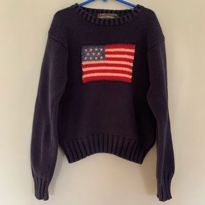 Ralph Lauren Flag Sweater Boys 7
